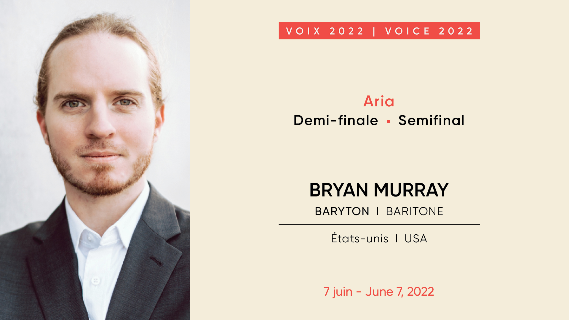 Bryan Murray, baritone