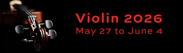 Violin 2026 Concours Musical International De Montréal