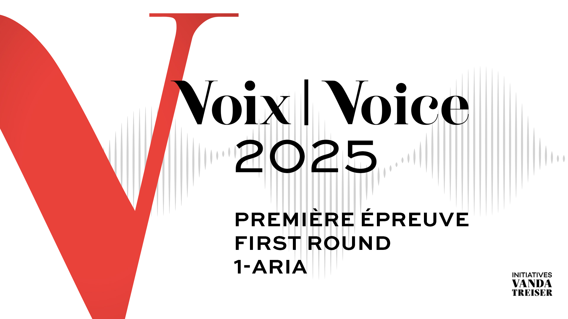 Première épreuve - Étape 1 - Aria